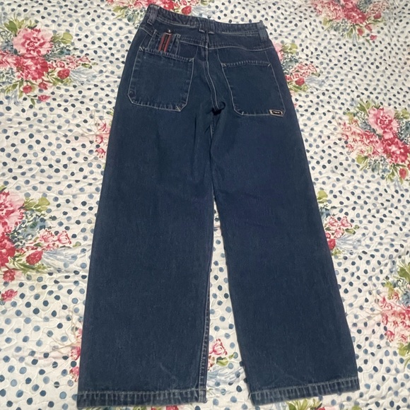 Vintage Y2K Paco Wide Leg Denim Jeans Waist size 10 - 26W - Picture 10 of 12